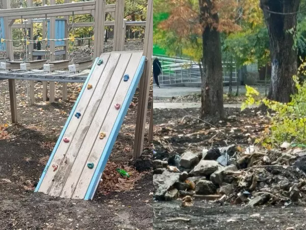 Фото к материалу: Жители Ростова пожаловались на состояние сквера Оганова