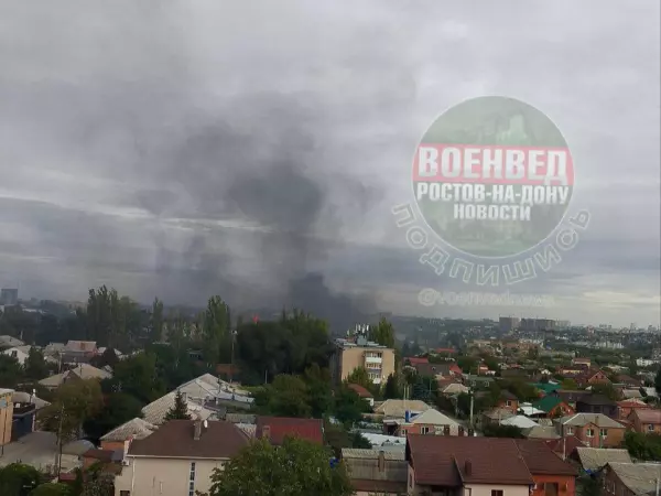 Фото к материалу: Ростовчане сообщат о крупном пожаре на складе в районе Вавилова