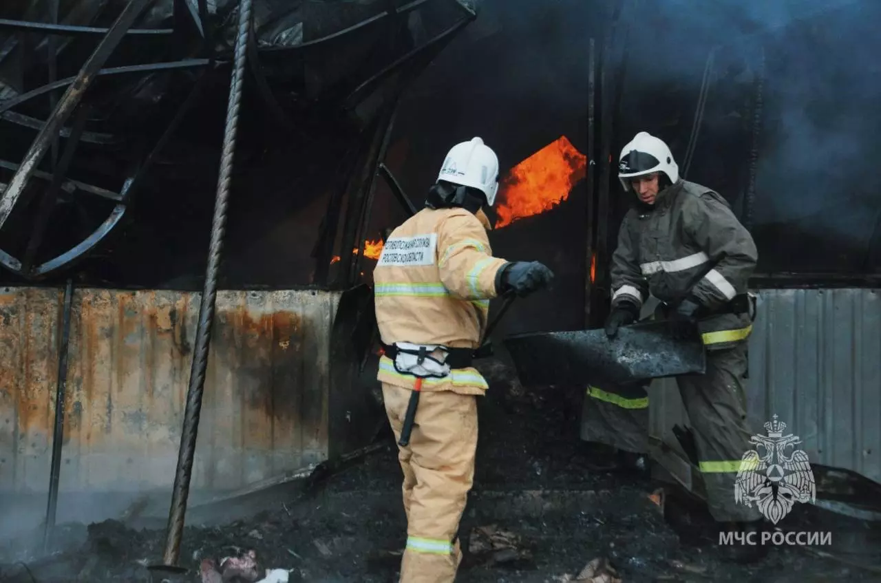 В Ростовской области за сутки 23 ноября пожарные потушили семь пожаров