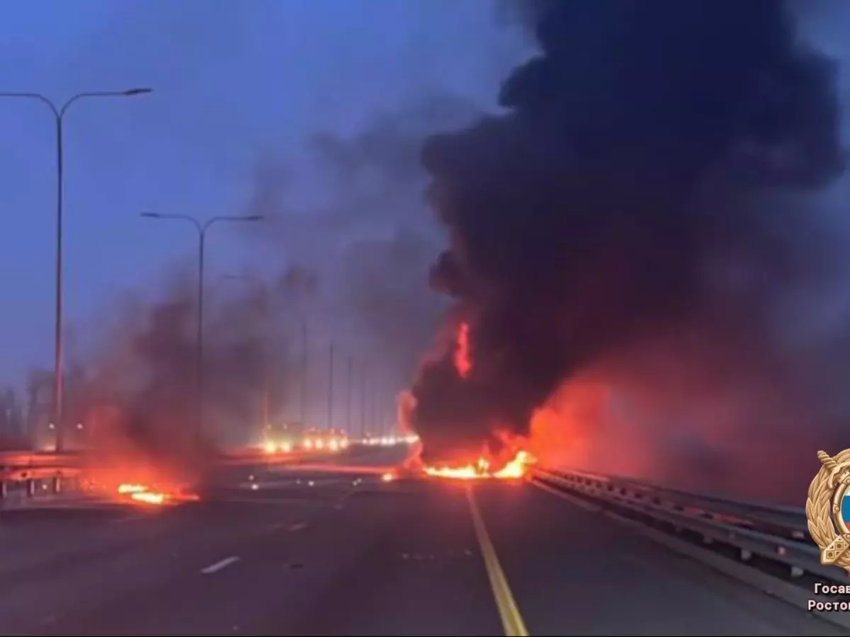 Стала известна причина ДТП со сгоревшей фурой на М-4 «Дон»