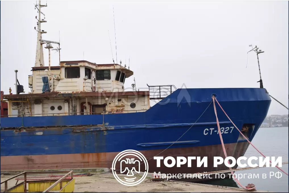 В Ростове почти за 70 млн рублей пытаются продать грузовое судно