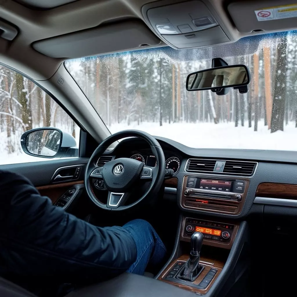 Жителям Ростовской области рассказали, как правильно прогревать машину в холода