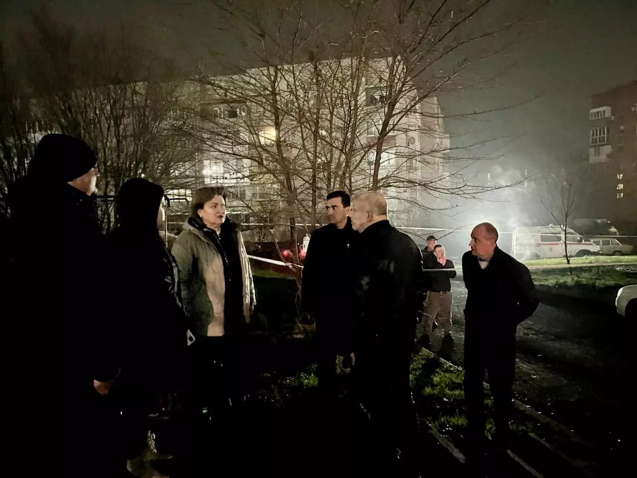 Обнародованы фото с места падения БПЛА в Шахтах