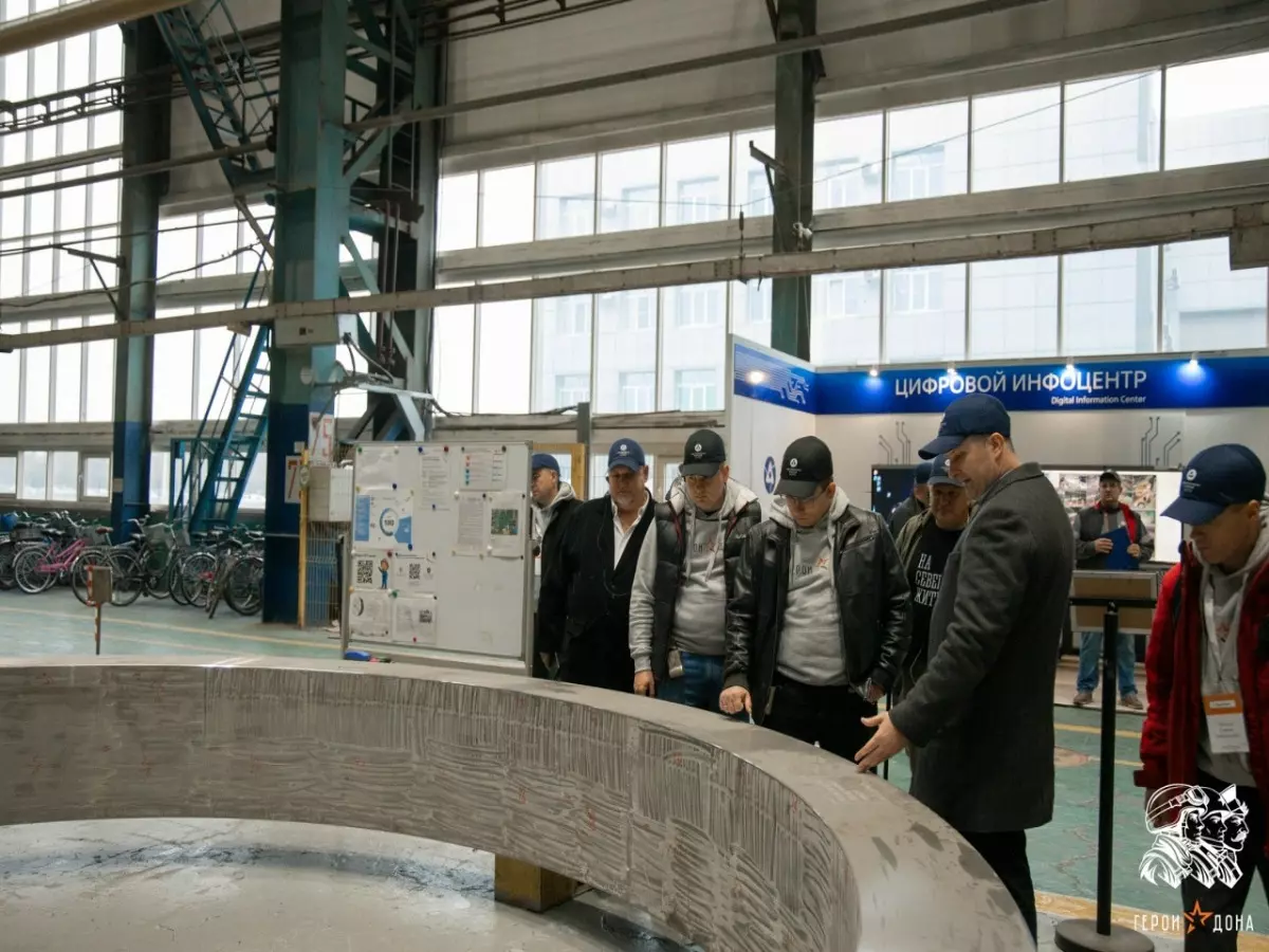 Участники кадровой программы «Герои Дона» познакомились с работой ведущих предприятий Ростовской области