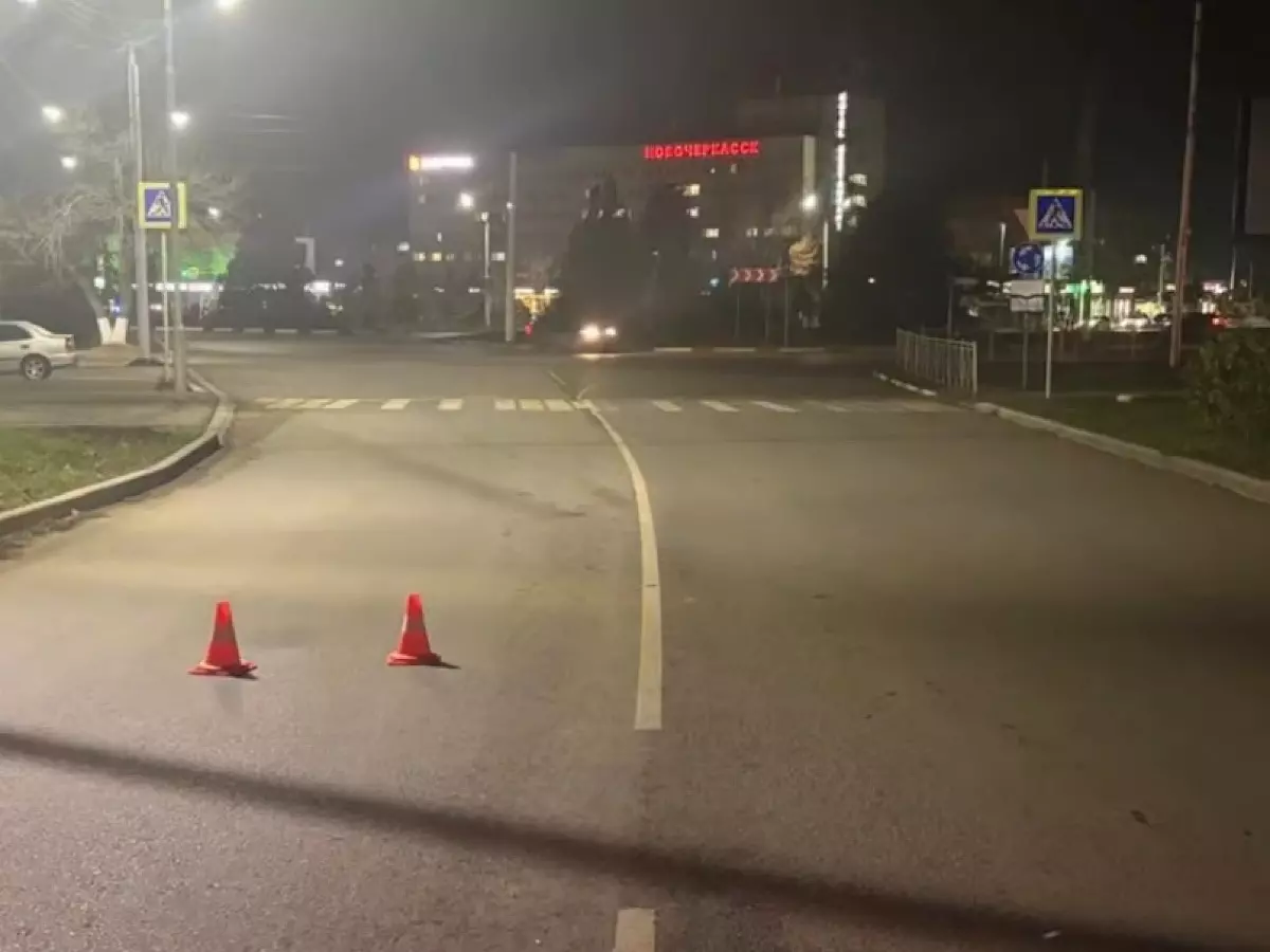 В Новочеркасске  водитель иномарки сбил 14-летнего подростка