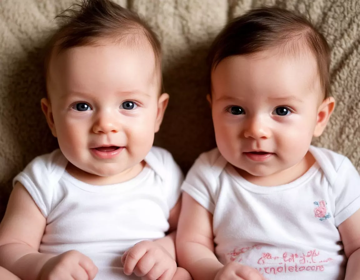 Редкая королевская двойня родилась у пары из Ростовской области