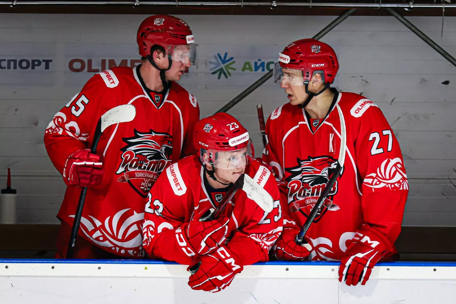 ХК «Ростов»  уступил «Горняку» в домашнем матче чемпионата ВХЛ