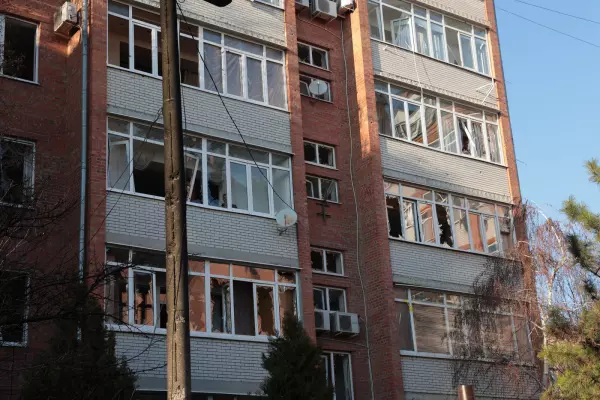 Фото к материалу: В результате атаки БПЛА почти у 700 таганрожцев пострадало имущество