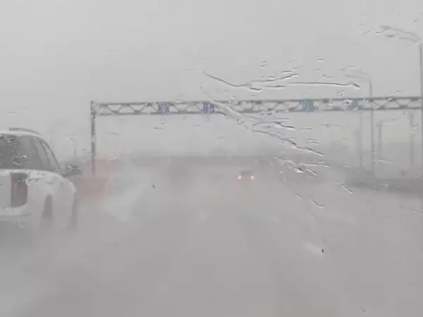 Фото к материалу: Автомобилистов из Ростовской области предупредили о дождях в течение дня на М-4