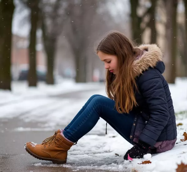Фото к материалу: Врач из Ростовской области рассказала, как уберечь себя от травм при падении в гололед