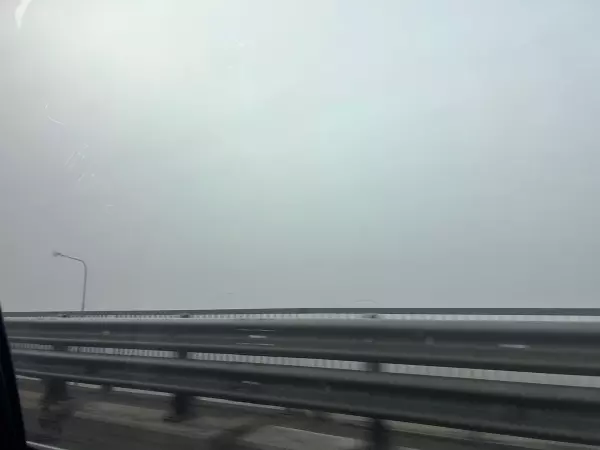 Фото к материалу: Жители Ростовской области сообщают о тумане на трассе М-4 «Дон»