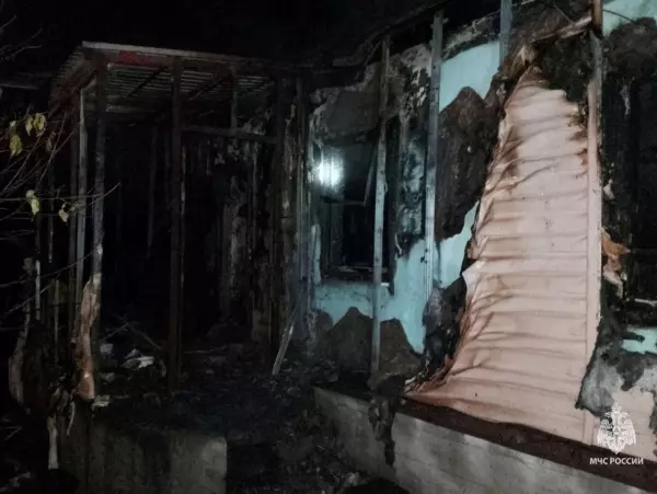 Фото к материалу: Уснул с сигаретой: в Ростовской области при пожаре погиб 52-летний мужчина