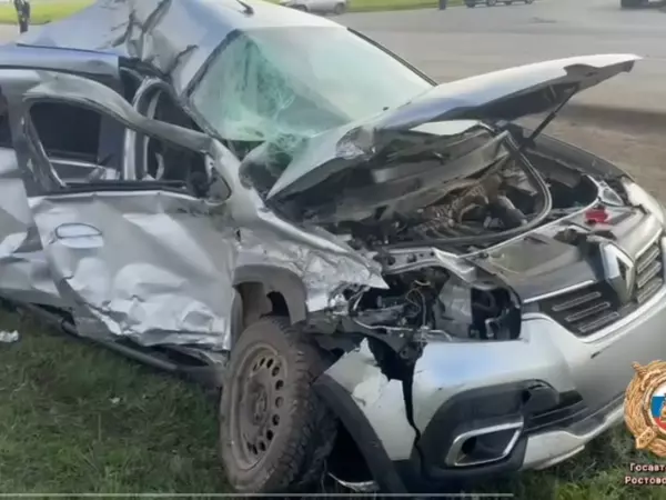 Фото к материалу: В Ростовской области в ДТП с грузовиком погиб 63-летний водитель легковушки