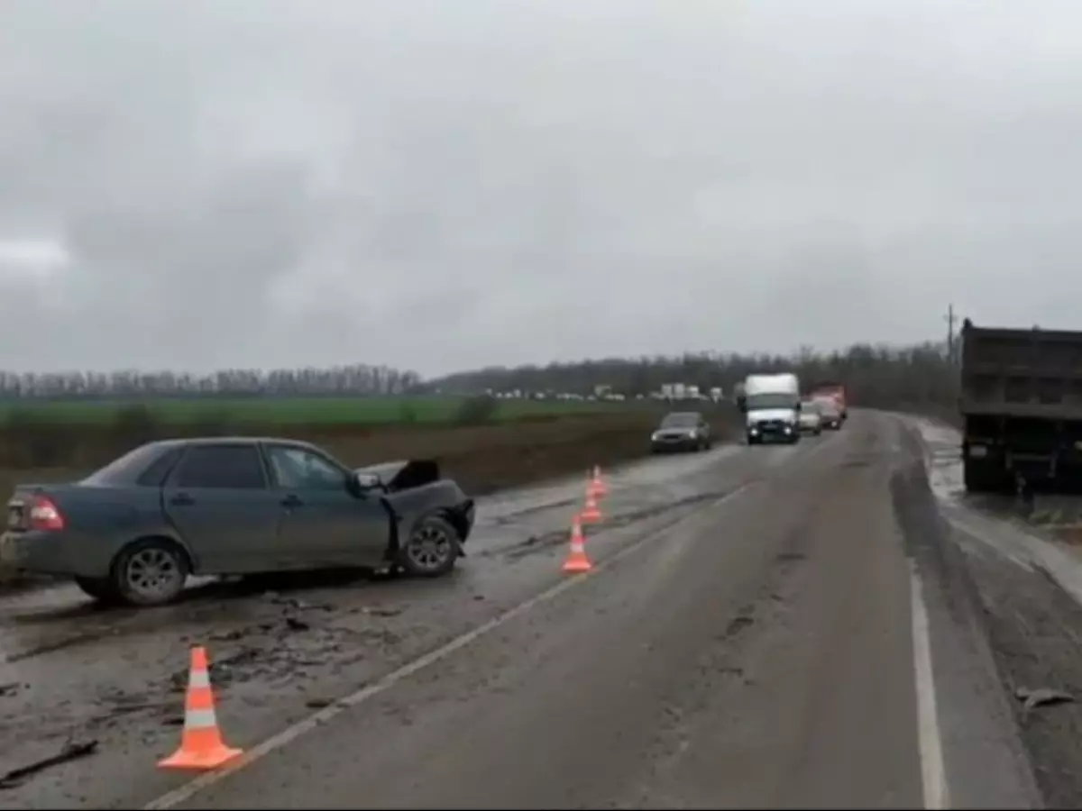 Водитель грузовика спровоцировал смертельное ДТП на трассе Ростовской области