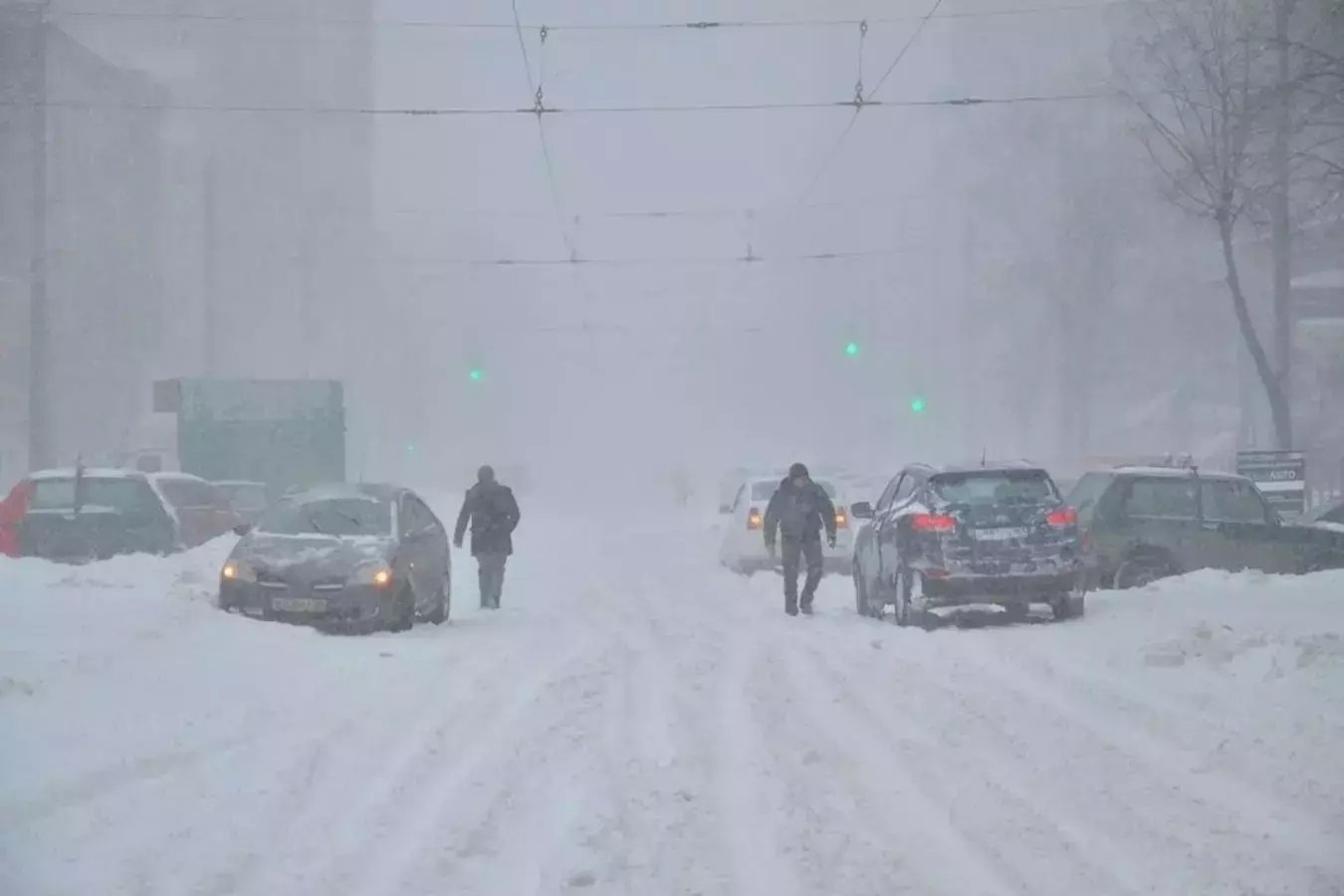 Водителей Ростовской области предупредили о снеге на автодороге М-4