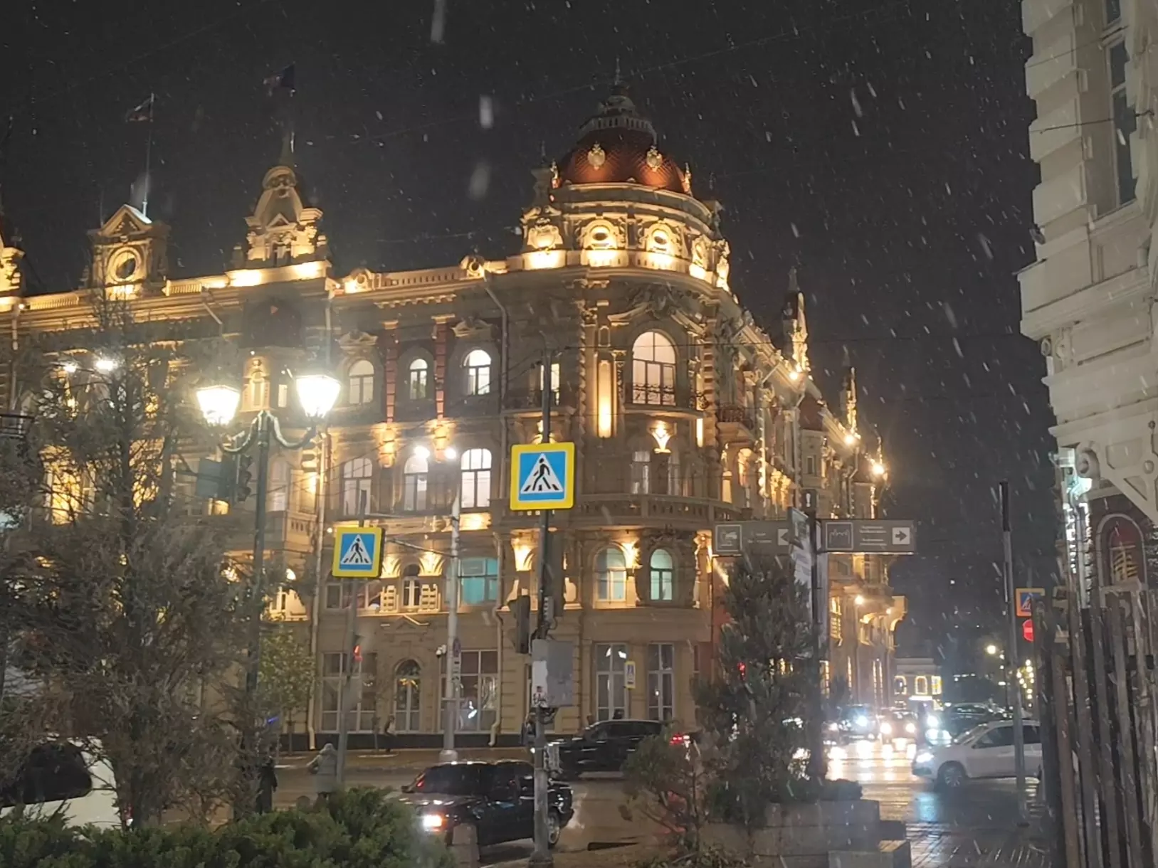 Снегопад ожидается на двух последних рабочих днях в Ростове