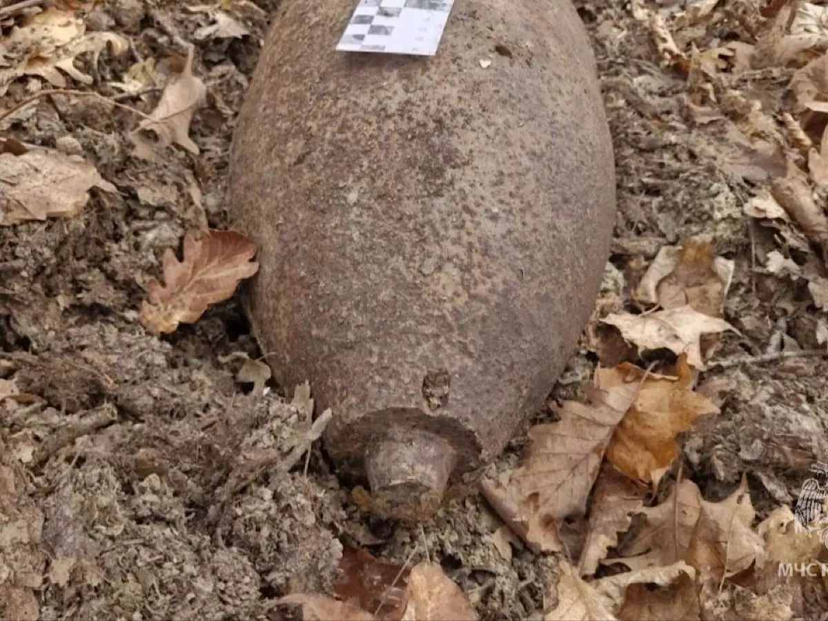 На стройке в Ростове обнаружили авиабомбу времен ВОВ