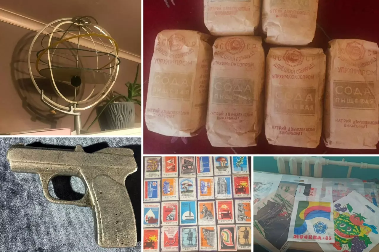 Астролябия, 60-летняя сода, литой пистолет: какие вещи из СССР продают в Ростовской области