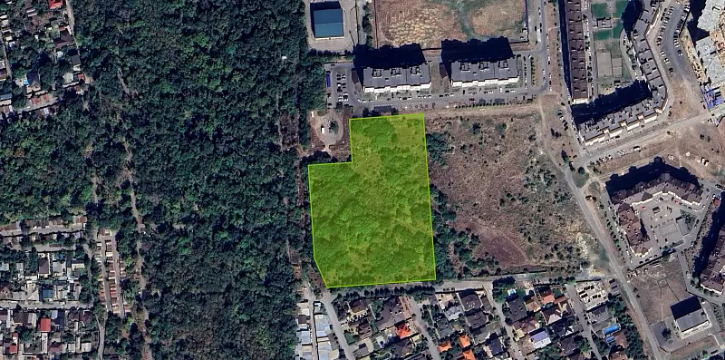 Четыре земельных участка возле Нижне-Гниловского кладбища в Ростове планируют продать с торгов