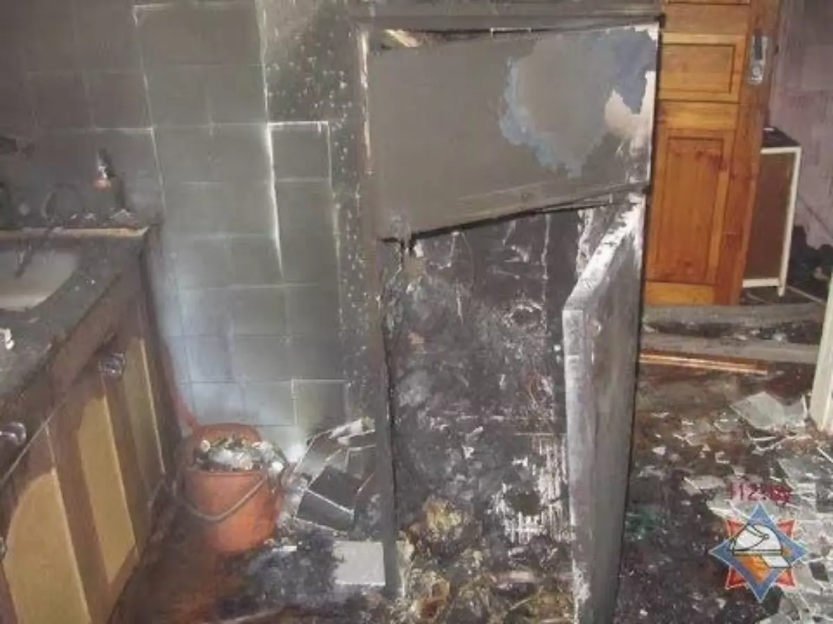 В Аксае произошел пожар в многоквартирном доме