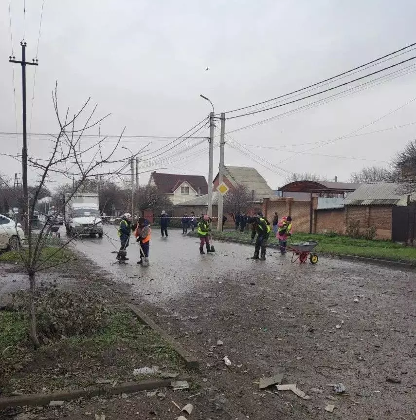 В Таганроге сдетонировали обломки БПЛА, упавшие на 10-м переулке