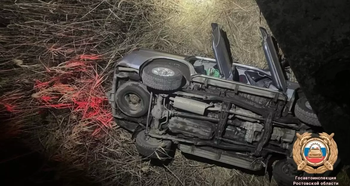 В Ростове водитель погиб в упавшей с моста иномарке