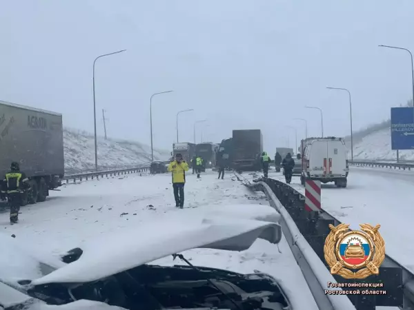 Фото к материалу: Появились подробности о ДТП на трассе М-4 «Дон»