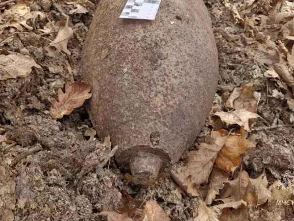 Фото к материалу: На стройке в Ростове обнаружили авиабомбу времен ВОВ