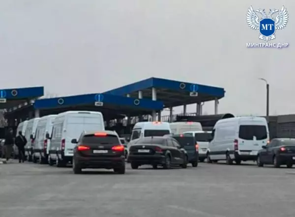 Фото к материалу: В Ростовской области АПП«Весело-Вознесенка» временно приостановил досмотр автомобилей