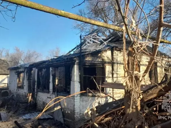 Фото к материалу: В Ростовской области пенсионер погиб при пожаре из-за печи