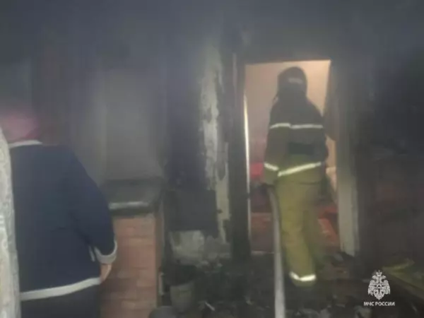 Фото к материалу: В Ростовской области произошли два пожара из-за растопленных печей