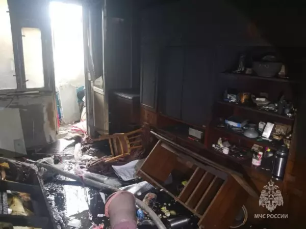 Фото к материалу: В Ростовской области мужчина-инвалид погиб при пожаре из-за сигареты