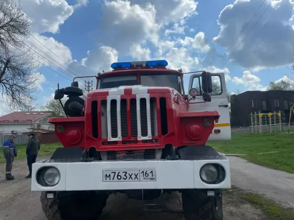 Фото к материалу: Мусорный полигон загорелся в Каменске-Шахтинском