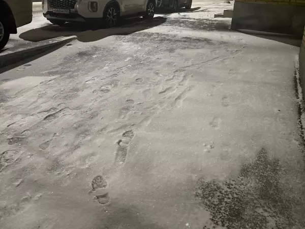 Фото к материалу: Водителей Ростовской области предупредили о снегопаде на трассе М-4 «Дон»