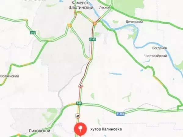 Фото к материалу: Причиной громадной пробки на трассе М-4 «Дон» стало массовое ДТП