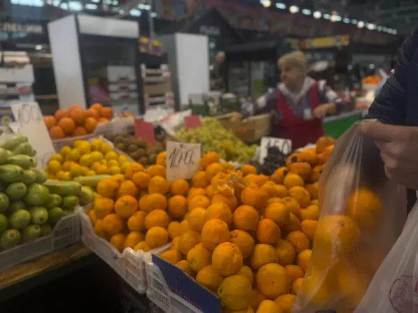 Фото к материалу: Мандарины и помидоры: что купить на Центральном рынке Ростова в декабре 