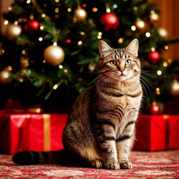 Фото к материалу: «Дождик» с елки и много вредной еды: ростовчанам рассказали, как безопасно провести Новый год с питомцами