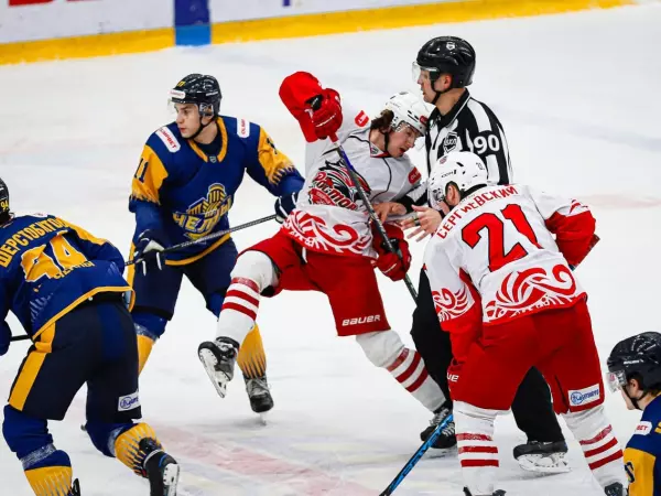 Фото к материалу: ХК «Ростов» проиграл ХК «Челны» со счетом 4:2