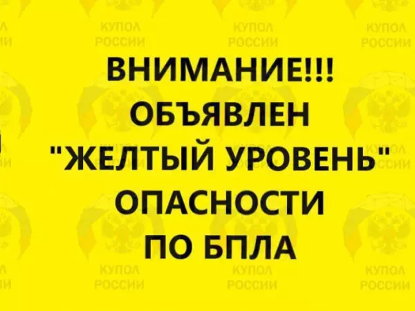 Фото к материалу: В Ростовской области объявлен желтый уровень опасности по БПЛА