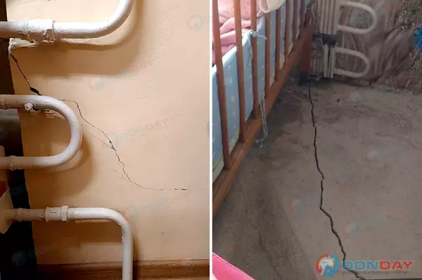 Фото к материалу: Жители дома на Морской в Цимлянске так и не получили заключение о состоянии здания