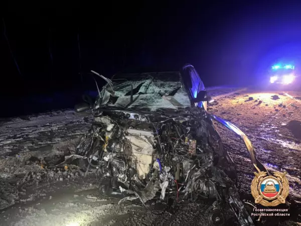 Фото к материалу: В ДТП на трассе Ростов – Ставрополь погиб 26-летний парень