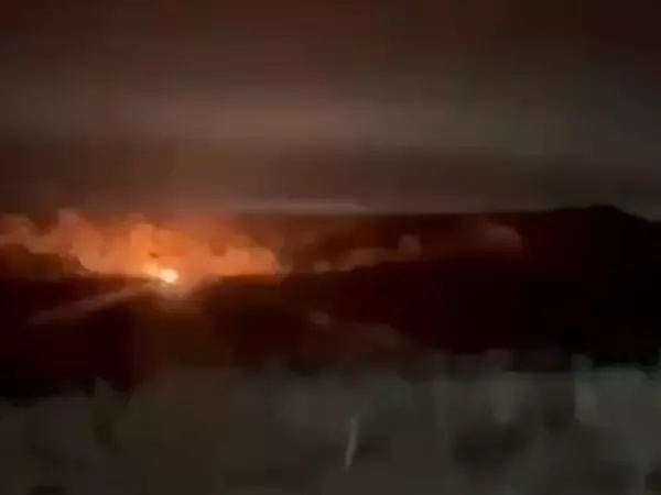 Фото к материалу: В МЧС опровергли слухи о возгорании из-за обрыва ЛЭП в Аксайском районе