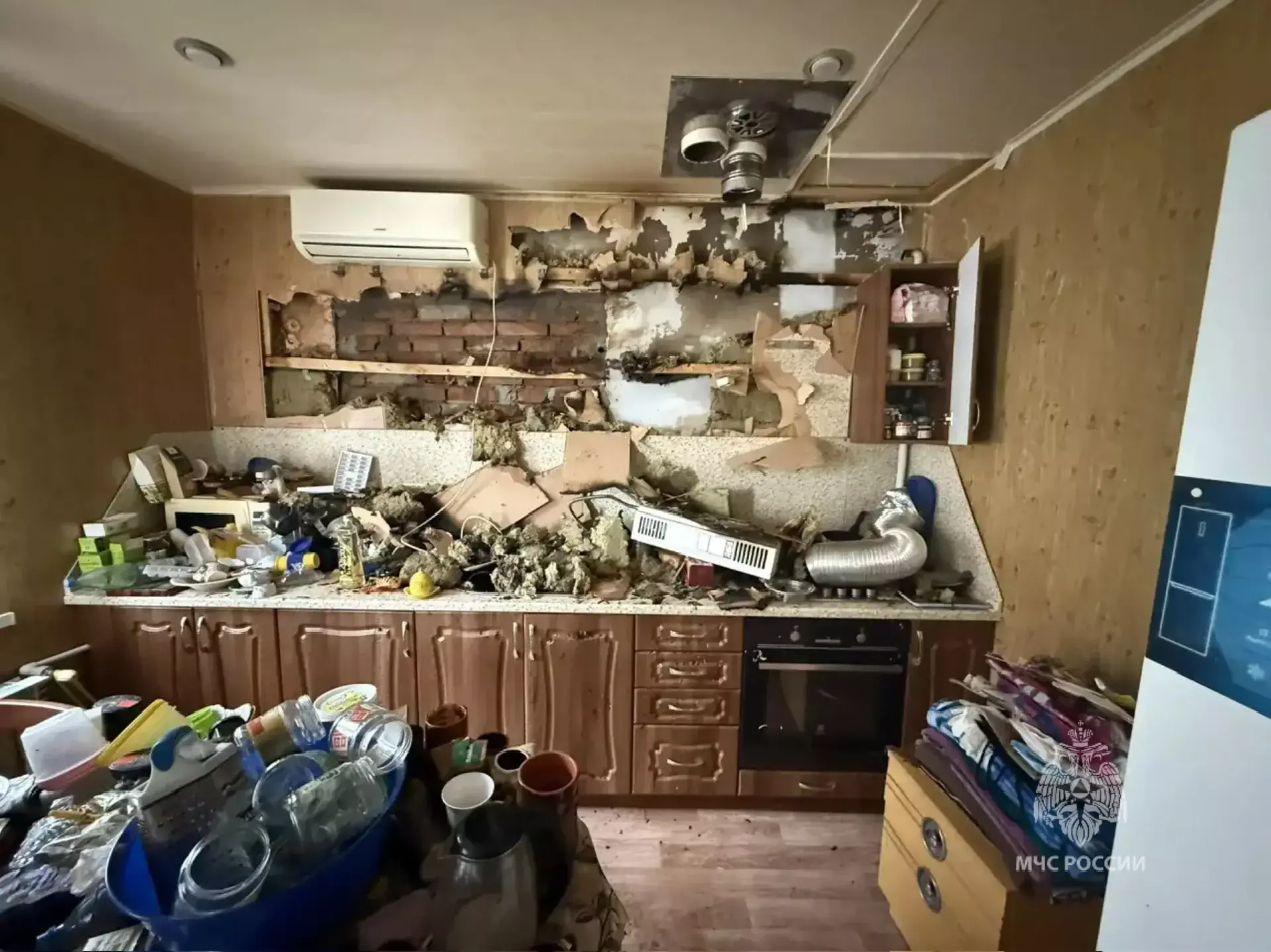 В Ростовской области произошел пожар в доме из-за неисправной газовой колонки