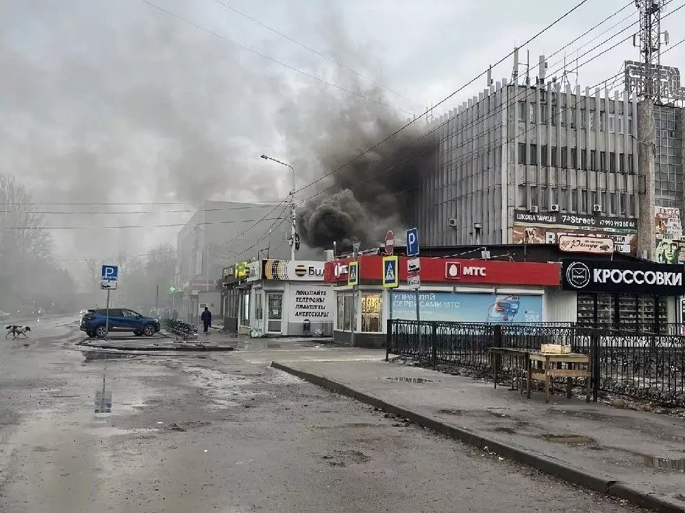 Чебуречная едва не сгорела дотла в Волгодонске