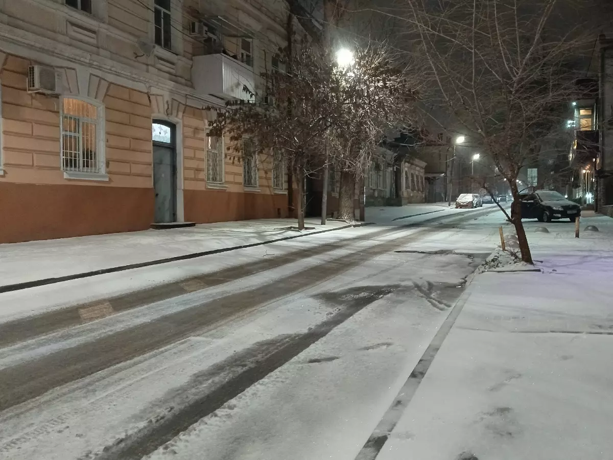 Мороз и снегопад накроют Ростов на новой рабочей неделе