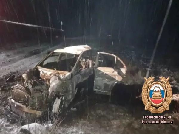 Фото к материалу: В Ростовской области один погиб и двое пострадали в ДТП