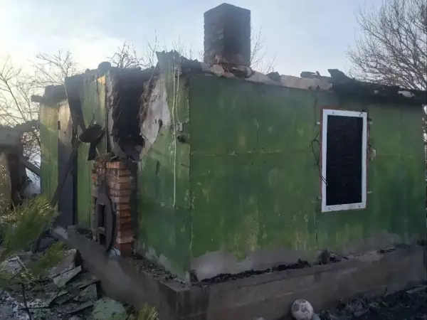 Фото к материалу: В Ростовской области из-за растопленной на ночь печи сгорела летняя кухня