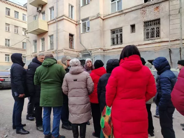 Фото к материалу: Режим  локального ЧС ввели в Таганроге после атаки БПЛА на город