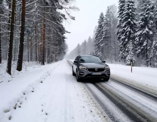 Фото к материалу: Донских водителей предупредили об ухудшении видимости на дорогах из-за снегопада