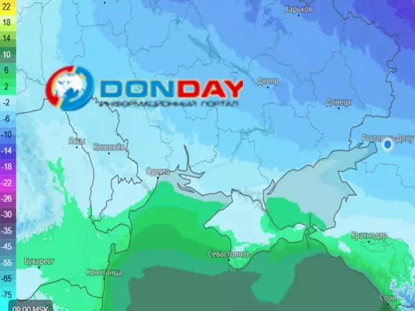 Фото к материалу: В Росгидрометцентре рассказали, когда в Ростовской области закончатся морозы